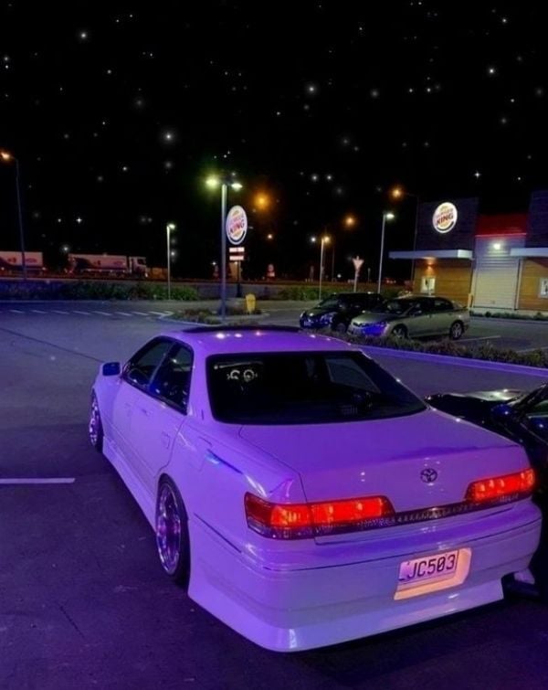 🌌 Midnight JDM Sedan watch face