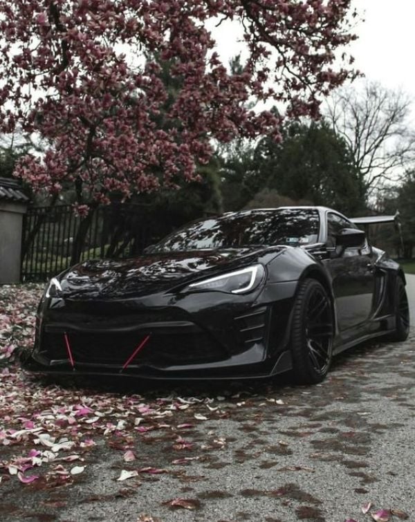 🌸 Blacked-Out JDM watch face