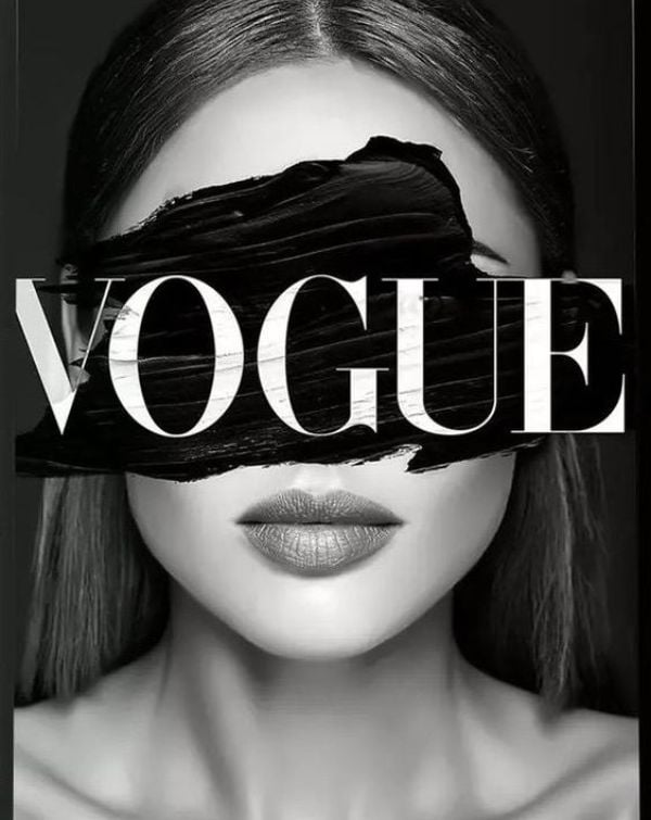 🖤 Vogue Noir watch face