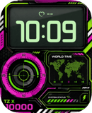 Acid Telemetry Apple Watch face - Space and Sci-Fi