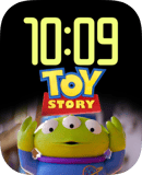 Alien Awe watch face preview image for Apple Watch