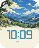 Alpine Trail watch face preview image for Apple Watch