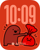 Angry Sack Apple Watch face - Art