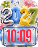 Balloon Year Apple Watch face - Holidays