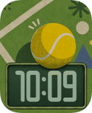 Baseline Bounce watch face preview for Apple Watch
