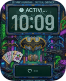 Batman Gotham Guardian watch face preview for Apple Watch