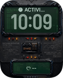 Batman Tactical Console watch face preview for Apple Watch