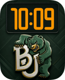 Baylor Bears watch face preview for Apple Watch