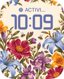 Bee Bouquet watch face preview image for Apple Watch
