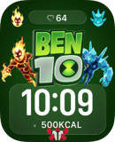 Ben 10 Element Force watch face preview for Apple Watch