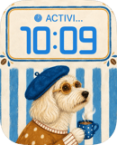 Beret Brew watch face preview image for Apple Watch