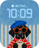 Bistro Buddy watch face preview image for Apple Watch
