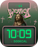 Blessed Jesus watch face preview for Apple Watch