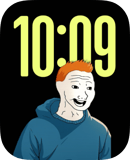 Bloomer watch face preview for Apple Watch