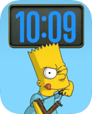 Blue Mischief Kid watch face preview for Apple Watch