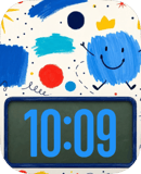 Blue Splash watch face preview for Apple Watch