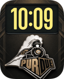 Boilermakers watch face preview for Apple Watch
