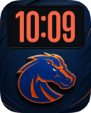 Boise State watch face preview for Apple Watch