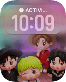 BTS Dream Squad watch face preview for Apple Watch