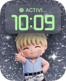 BTS Jimin Spark watch face preview for Apple Watch