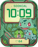 Bulba Pulse Watch Face preview for Apple Watch