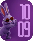 Bunny Swagger watch face preview image for Apple Watch