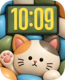Calico Paw Apple Watch face - Animals