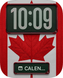Canada Flag watch face preview for Apple Watch