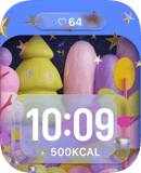 Candy Dreamscape watch face preview for Apple Watch