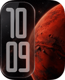 Canyon Scar Apple Watch face - Space and Sci-Fi
