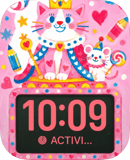 Cat Coronation Apple Watch face - Animals