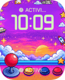 Catnap Arcade watch face preview image for Apple Watch