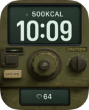 Field Console watch face preview for Apple Watch