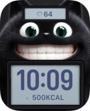 Cheshire Grin Cat watch face preview for Apple Watch