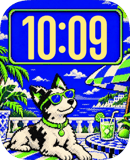Citrus Coast watch face preview image for Apple Watch