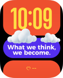 Cloud Bank Apple Watch face - Art