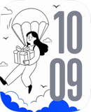 Cloud Reader watch face preview for Apple Watch