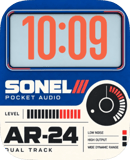 Cobalt Audio watch face preview image for Apple Watch