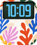 Color Splash Hands watch face preview for Apple Watch