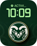 Colorado State watch face preview for Apple Watch