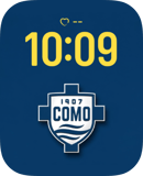 Como 1907 Apple Watch face - Sports