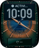 Copper Automatic watch face preview for Apple Watch