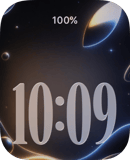 Cosmic Apple watch face preview for Apple Watch
