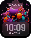 Monster Alarm watch face preview for Apple Watch