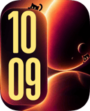 Cosmic Stowaways watch face preview image for Apple Watch