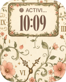 Cottage Clock watch face preview for Apple Watch