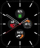 Creature Feature watch face preview image for Apple Watch