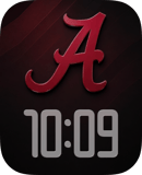 Crimson Tide watch face preview for Apple Watch