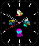 Cut and Paste watch face preview image for Apple Watch