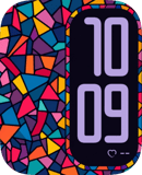Cut Glass Apple Watch face - Art